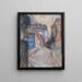 Montmartre Painting - Giuseppe Cominetti — framed artwork on a wall