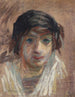 Head of a Woman - Giuseppe Cominetti — artwork view