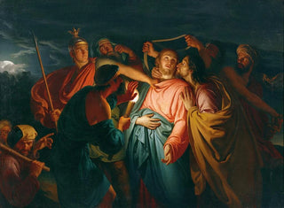 The Kiss of Judas - Giuseppe Diotti — artwork view