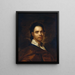 Portrait of a Young Man - Giuseppe Ghislandi — framed artwork on a wall