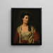 Portrait of a Lady - Giuseppe Marchi — framed artwork on a wall