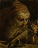 Antoine l'Abbé embrassant le crucifix - Giuseppe Maria Crespi — artwork view