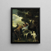 The Flight into Egypt - Giuseppe Maria Crespi — framed artwork on a wall