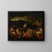 La Mission - Giuseppe Maria Crespi — framed artwork on a wall