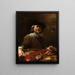 The Postman - Giuseppe Maria Crespi — framed artwork on a wall