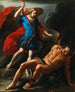 Saint Michael Vanquishing Lucifer - Giuseppe Marullo — artwork view
