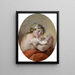 Allegory of Summer - Giuseppe Nogari — framed artwork on a wall