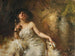 Portrait of a seated lady - Giuseppe Palanti — artwork view