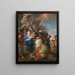 L'Adoration des Mages - Giuseppe Peroni — framed artwork on a wall