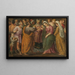The Marriage of Joseph and Mary - Giuseppe Porta — framed artwork on a wall