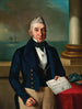 Portrait of Jacob Coen 1782-1852 cereal merchant of Trieste - Giuseppe Tominz — artwork view