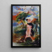 En route pour les Bermudes - Gladys Kleinman — framed artwork on a wall