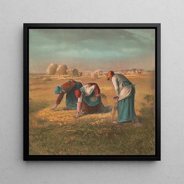 Glaneurs - Campbell Metzger Jacobson — framed artwork on a wall
