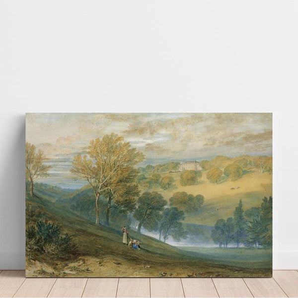Reproduction of the painting Gledhow Hall painting, Yorkshire - Joseph Mallord William Turner