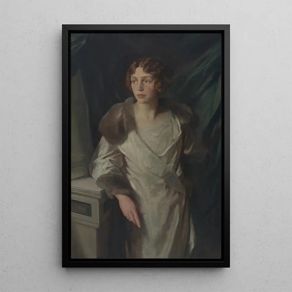 Mary Borden - Glyn Warren Philpot — framed artwork on a wall