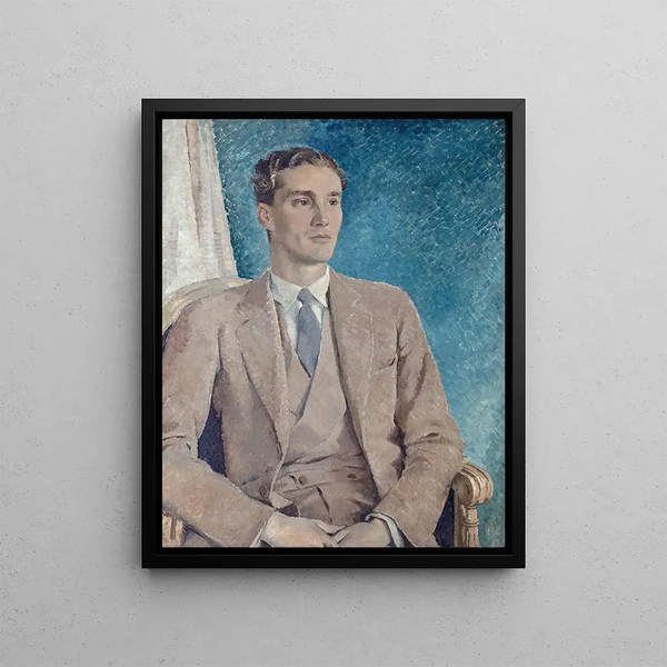 Patrick Buchan Hepburn Lord Hailes - Glyn Warren Philpot — framed artwork on a wall