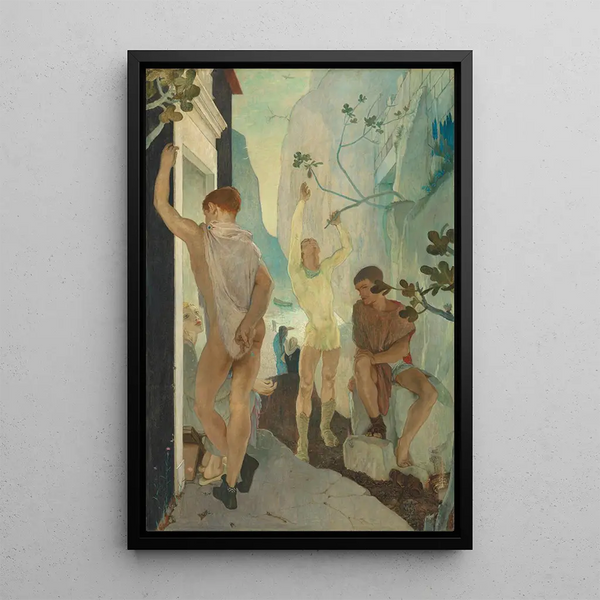 Penelope - Glyn Warren Philpot — framed artwork on a wall