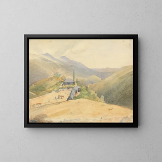 Mont Clifton - Godfrey Thomas Vigne — framed artwork on a wall