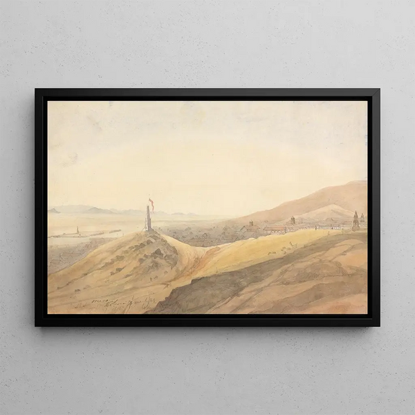 Oruro, Bolivia - Godfrey Thomas Vigne — framed artwork on a wall