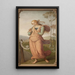Euterpe, muse de la poésie - Godfried Guffens — framed artwork on a wall