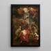 The martyrdom of Saint George - Godfried Maes — framed artwork on a wall
