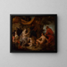 La compétition musicale de Pan et Apollon - Godfried Maes — framed artwork on a wall