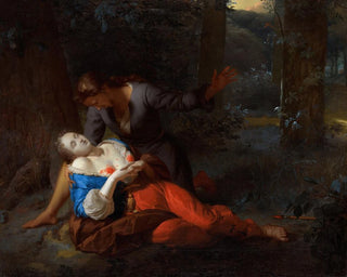 Céphale et Procris - Godfried Schalcken — artwork view