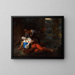 Céphale et Procris - Godfried Schalcken — framed artwork on a wall