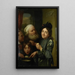 Chacun son goût - Godfried Schalcken — framed artwork on a wall