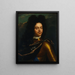 Portrait of Peter I of Russia - Godfried Schalcken — framed artwork on a wall