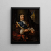 Portrait of Johan de Bruin 1678-1746 - Godfried Schalcken — framed artwork on a wall