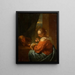 La Sainte Famille - Godfried Schalcken — framed artwork on a wall
