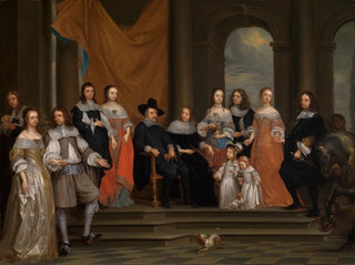 Family Portrait Painting - Gonzales Coques — artwork view
