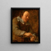 Touche - Gonzales Coques — framed artwork on a wall