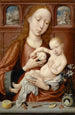 The Virgin breastfeeding - Goossen van der Weyden — artwork view