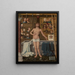 The Christ with the Instruments of the Passion - Goswin van der Weyden — framed artwork on a wall