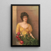 American Beauty Painting - Gotham Litho Co — framed artwork on a wall