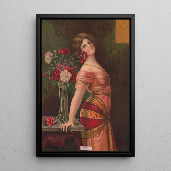 Œillets - Gotham Litho Co — framed artwork on a wall