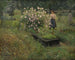 Cemetery Scene - Gottfrid Kallstenius — artwork view