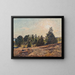 Towards the evening in the Tjust archipelago - Gottfrid Kallstenius — framed artwork on a wall