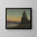 The fir tree - Gottfrid Samuel Nickolaus Kallstenius — framed artwork on a wall