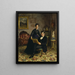 M. Robert Constantin and Mme Maria Eleonora Berggren - Gottfrid Virgin — framed artwork on a wall