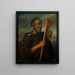 Thomas Waka Nene - Gottfried Lindauer — framed artwork on a wall