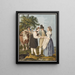 La diseuse de bonne aventure de Guggisberg - Gottfried Locher — framed artwork on a wall
