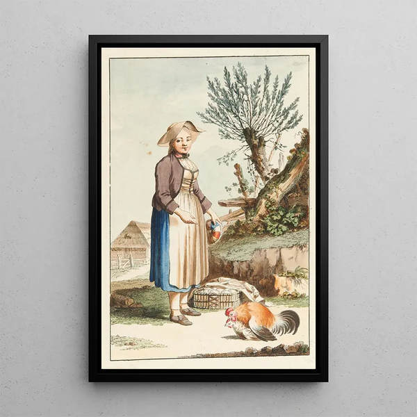 Fabrique aux Œufs - Gottfried Locher — framed artwork on a wall