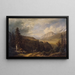 Bergisel Painting - Gottfried Seelos — framed artwork on a wall