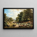 Idylle méridionale - Gottfried Seelos — framed artwork on a wall