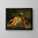 a large still life of decorative fruits - Gottfried Wilhelm Völcker — framed artwork on a wall