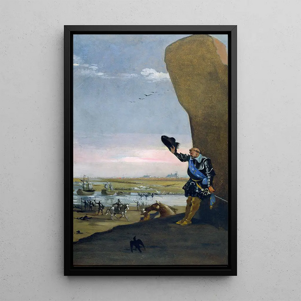 Propositions de décorations pour le hall inférieur du NM La Bataille de Stångebro - Gotthard Werner — framed artwork on a wall