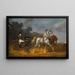 Alexander I and his coachman Ilya Baikov - Gottlob Alexander Sauerweid — framed artwork on a wall